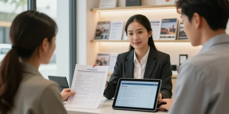 vitrine agence immobiliere