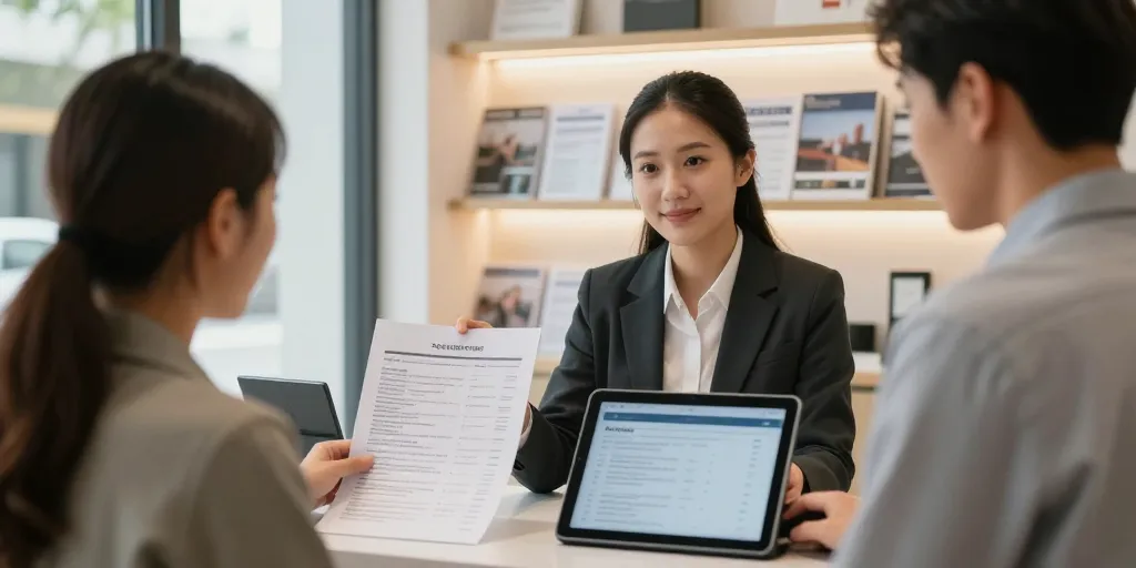 vitrine agence immobiliere