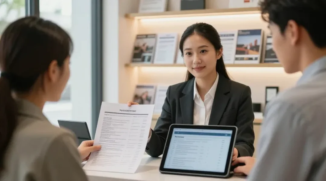 vitrine agence immobiliere
