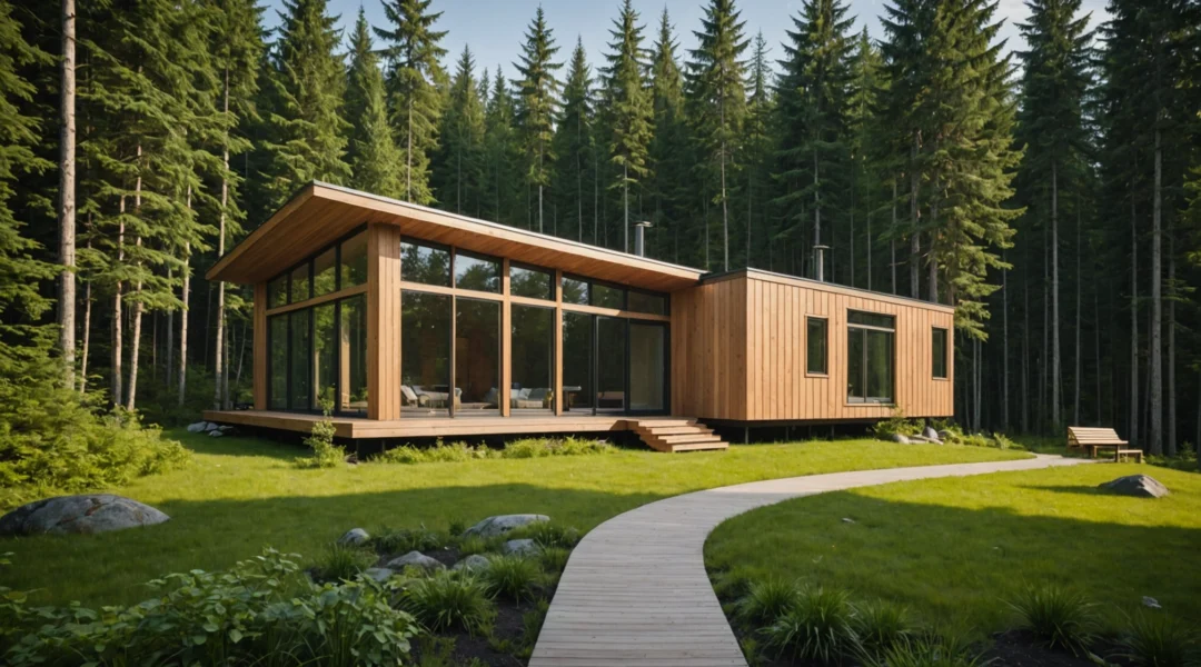 maison canadienne bois